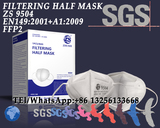 Filtering half mask 9504，EN 149:2001+A1:2009 FFP2，EU type-examination for Regulation